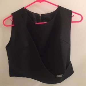 Black Crop Top