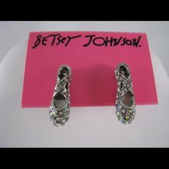 Bestey Johnson Ballet Slipper earrings!
