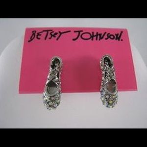 Bestey Johnson Ballet Slipper earrings!