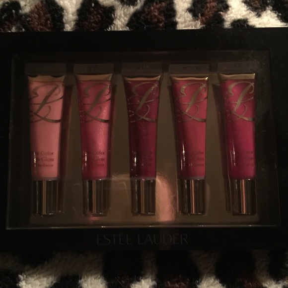Estée Lauder 5 pure color high gloss limited set🎀