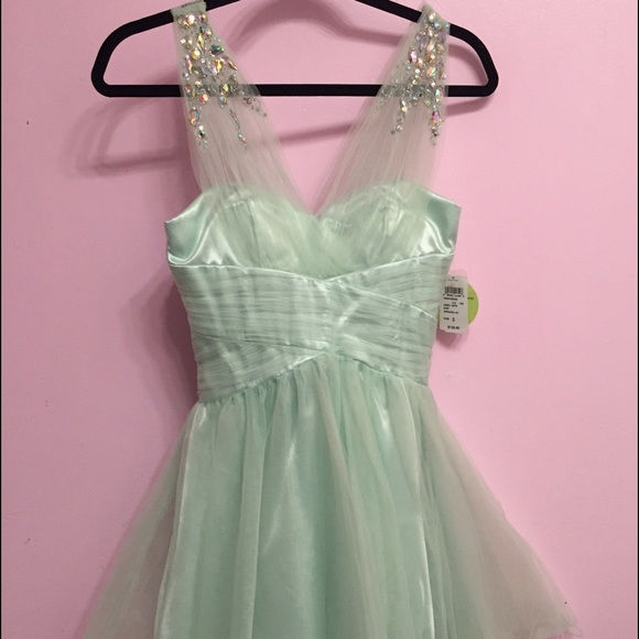 Mint Prom Dress