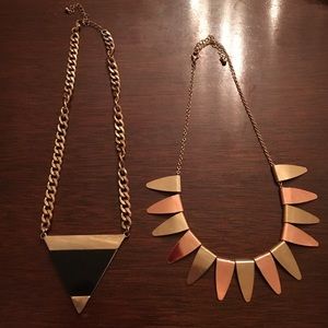 Cute Bohemian Gold/Off Gold/Black Necklaces