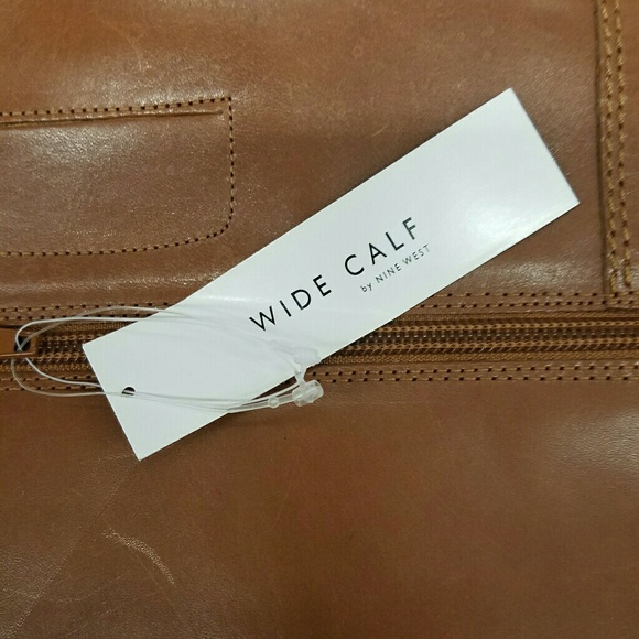 FLATS NINE WEST PREMIUM LEATHER RIDING KNEE BOOTS - Picture 4 of 4