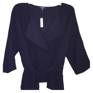 Madewell Crepe wrap blouse, NWT!