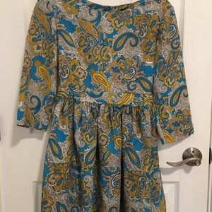 Satin Paisley H&M Dress