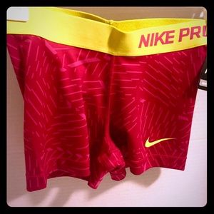 Nike Pro shorts.