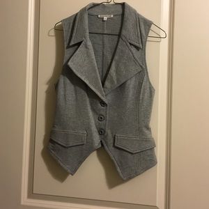 Gray vest