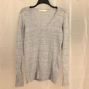 SILVER KNIT SWEATER💘