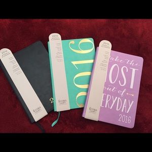Lot of 3 2016 Planners