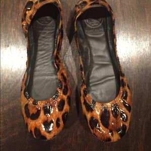 Tory Burch Cheetah Print flats!