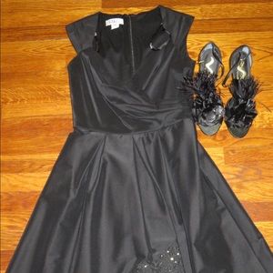 Black evening dress