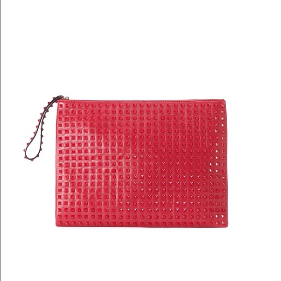 Valentino rockstud clutch