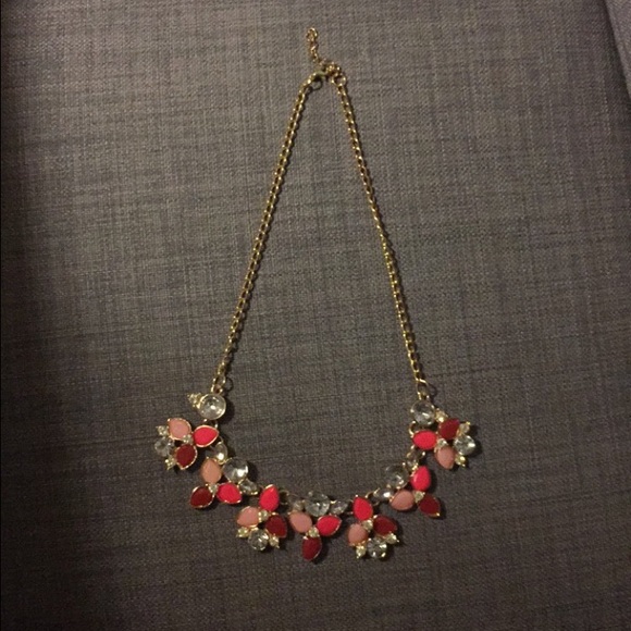 Lovely red and pink necklace
