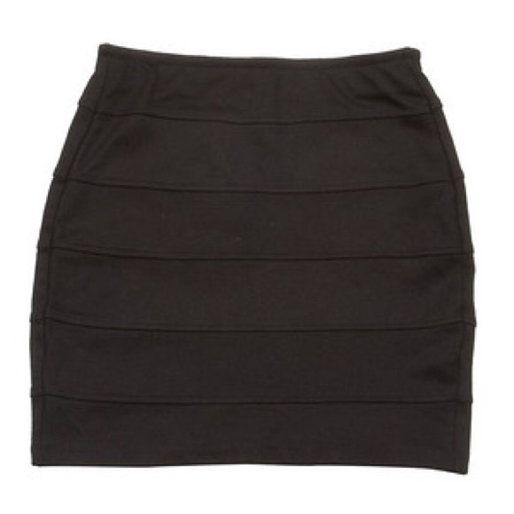 Black skirt