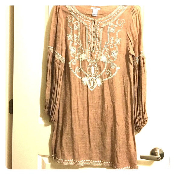 Tan dress
