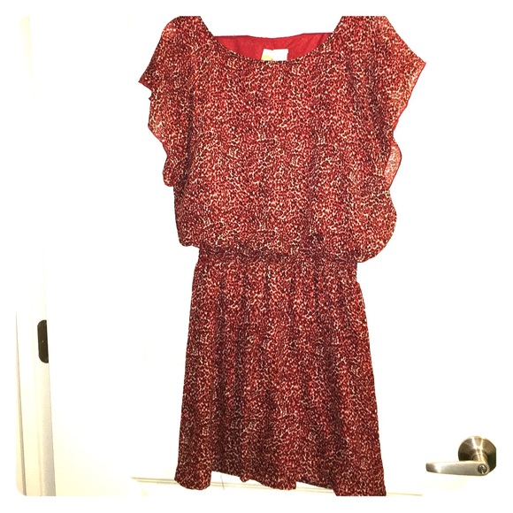 Crimson dress