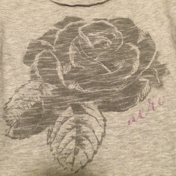 Grey Rose Tee - Picture 2 of 2