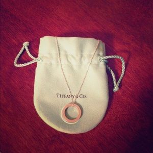 Tiffany & Co 1837 Circle Pendant Necklace