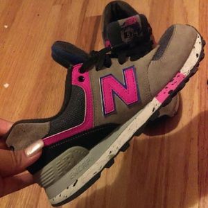 PINK & GREY NEW BALANCE
