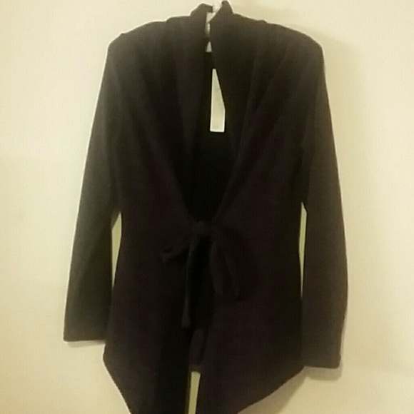 Front Tie Lightweight Sweater