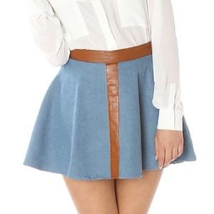 Denim skirt