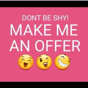 I take offers & occasional trades!