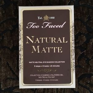 Too Faced Natural Matte Palette (NWTR Unopened)