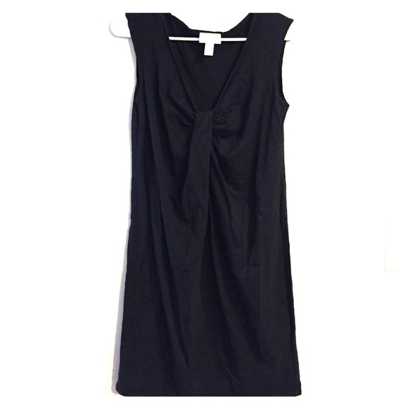Black sleeveless Loft dress size M