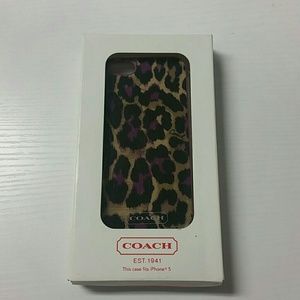 Coach IPhone 5 phone case