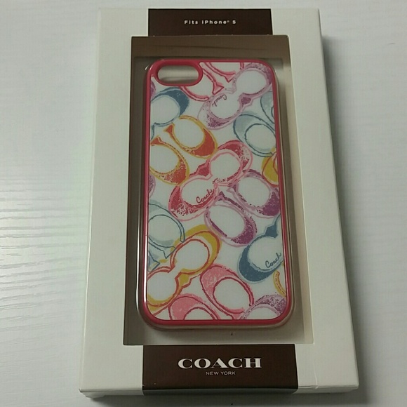 Coach IPhone 5 phone case - Picture 1 of 1