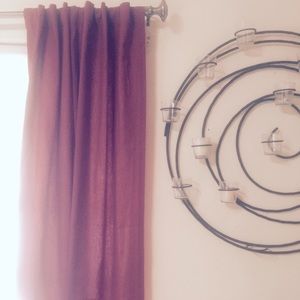 Pottery barn cranberry red curtains 4 panels