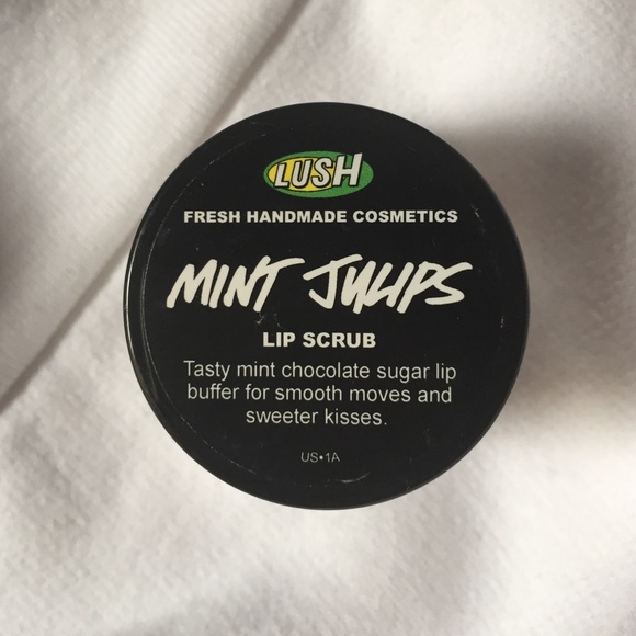 LUSH MINT JULIPS LIP SCRUB