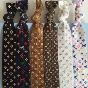 Set of 6 Fashion Hair Ties