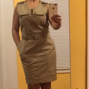 Banana Republic Safari Inspired Dress
