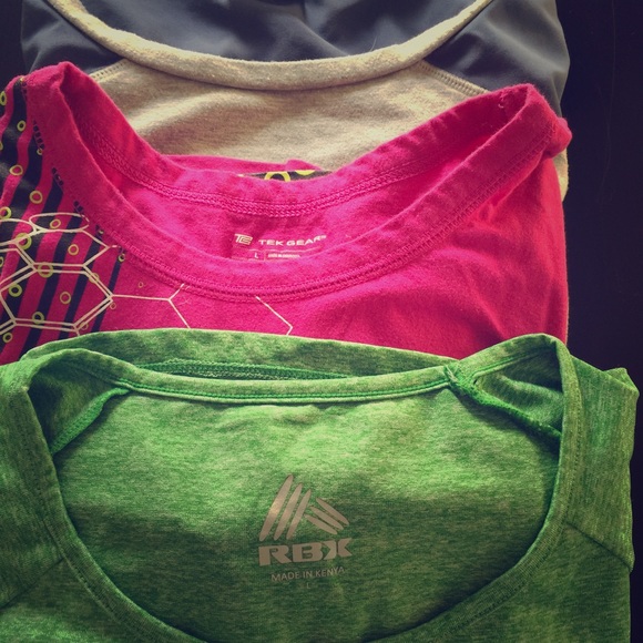 Tek Gear Tops - Three exercise tops!