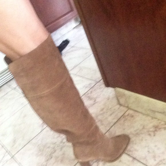 Michael kors  suede leather boots