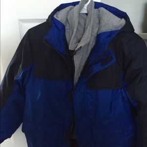 Fleeced lined winter coat