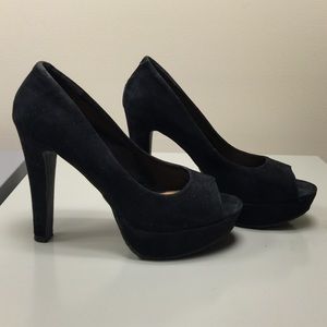 Candies Open toe platform heels