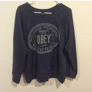 Obey sweatshirt size L