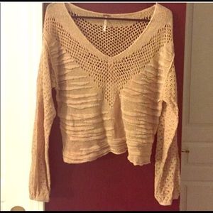Free people knit sweater