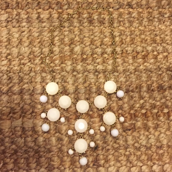 Cream necklace