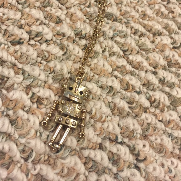 Long Robot Necklace