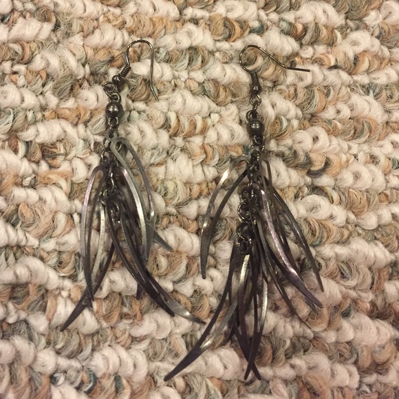 Black Dangle Earrings