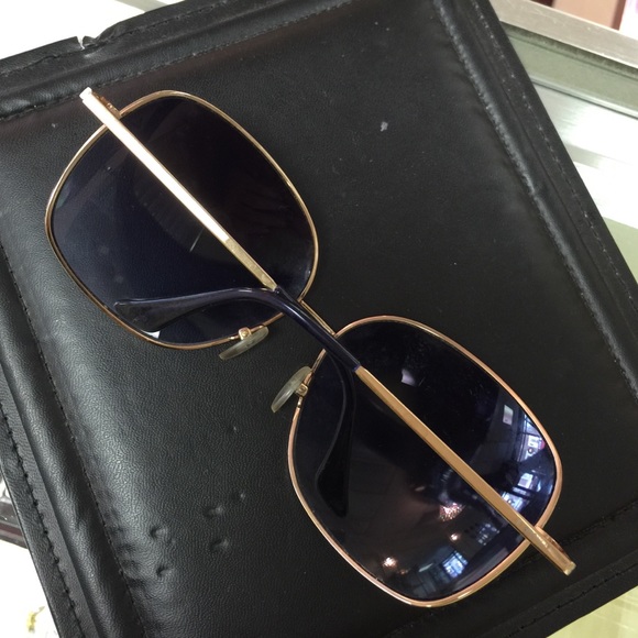 Beryll large 100%UV protection aviator sunglasses main image 4