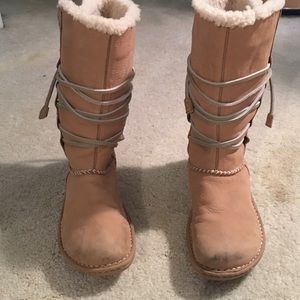 UGG lace up boots