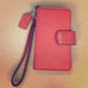 Coach - IPhone Case Wallet Wristlet