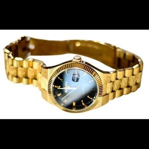 Elgin Gold Chain Watch