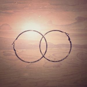 Silver Hoop earrings