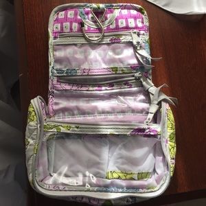 Vera Bradley Small Hanging Toiletry Case