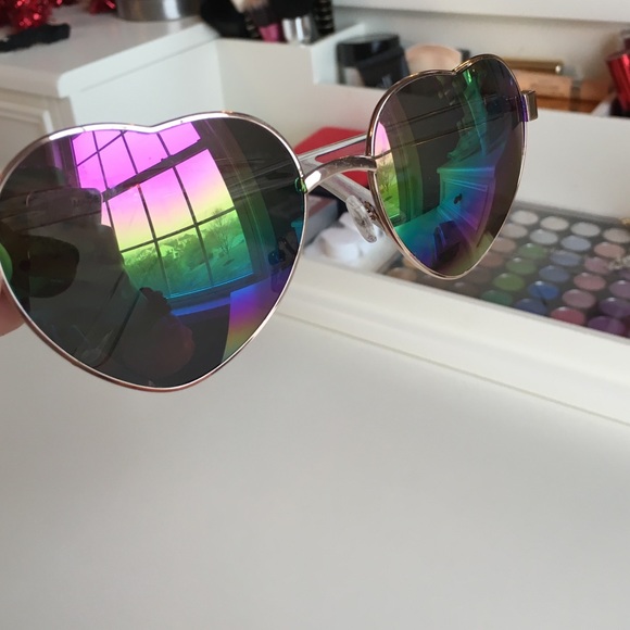 Heart Rainbow Sunglasses